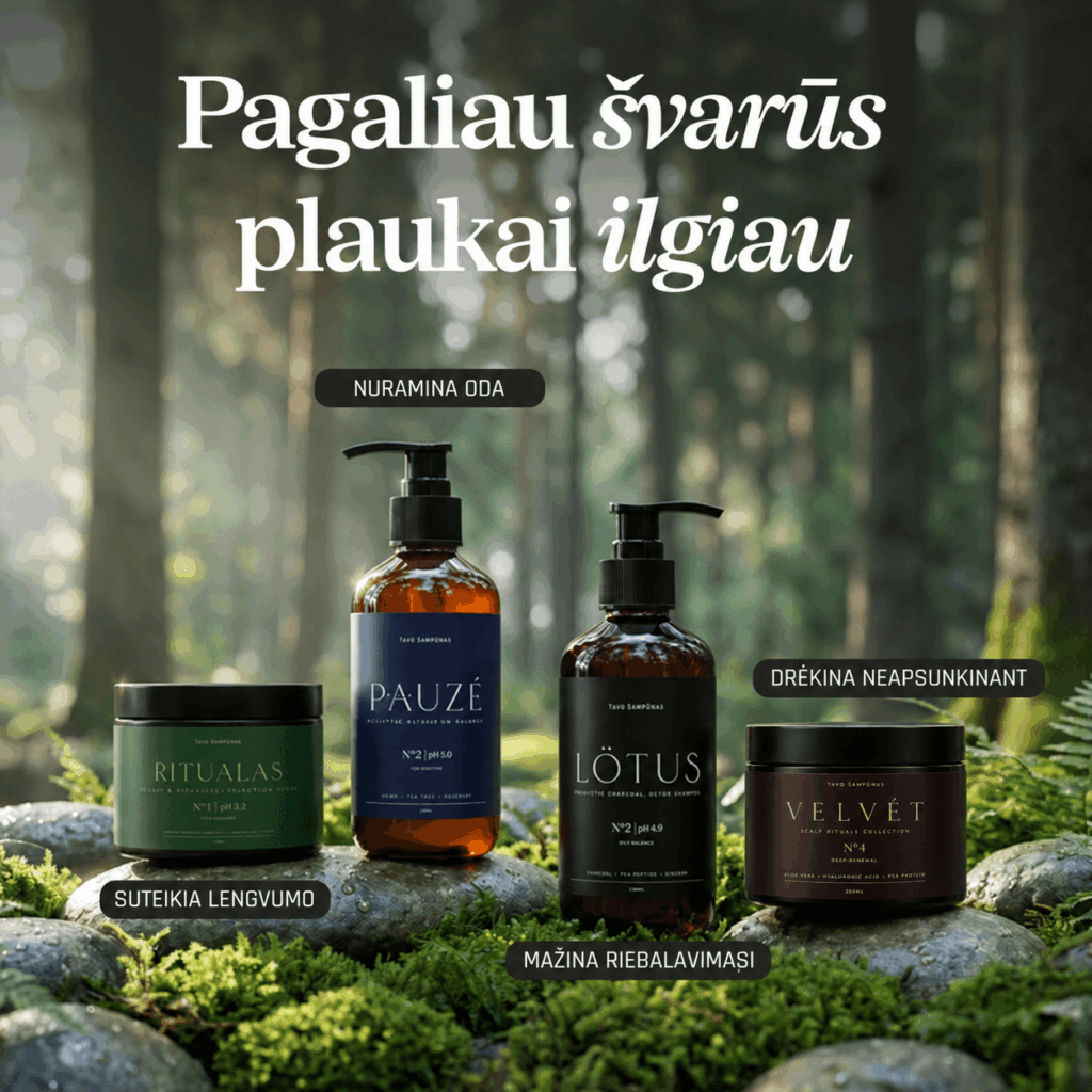 SebumFix™ Sistema: atsisveikink su riebiais plaukais – visiems laikams. Ir be dramų.