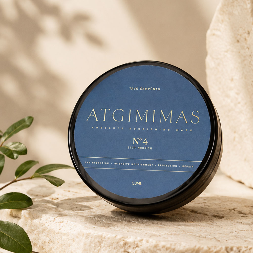 Plaukų Kaukė ATGIMIMAS — Tavo Šampūnas